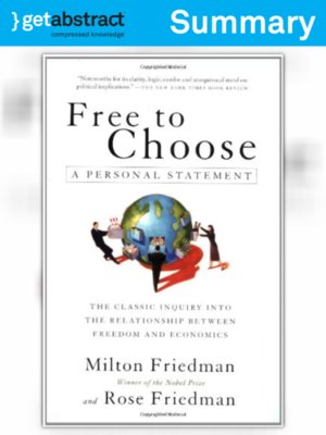 cover image of Free to Choose (Summary)